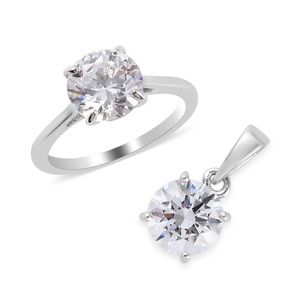 SWAROVSKI Zirconia Ring and Pendant Set